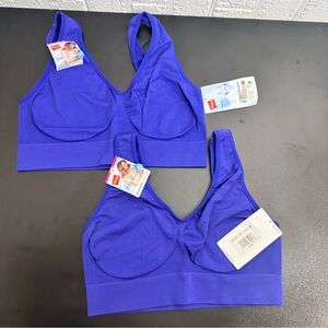 HANES Women's Cozy Wireless Bra, Full-Coverage Pullover, Seamless T-Shirt